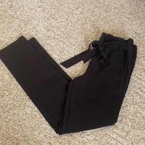 Paper Bag Dress Pants